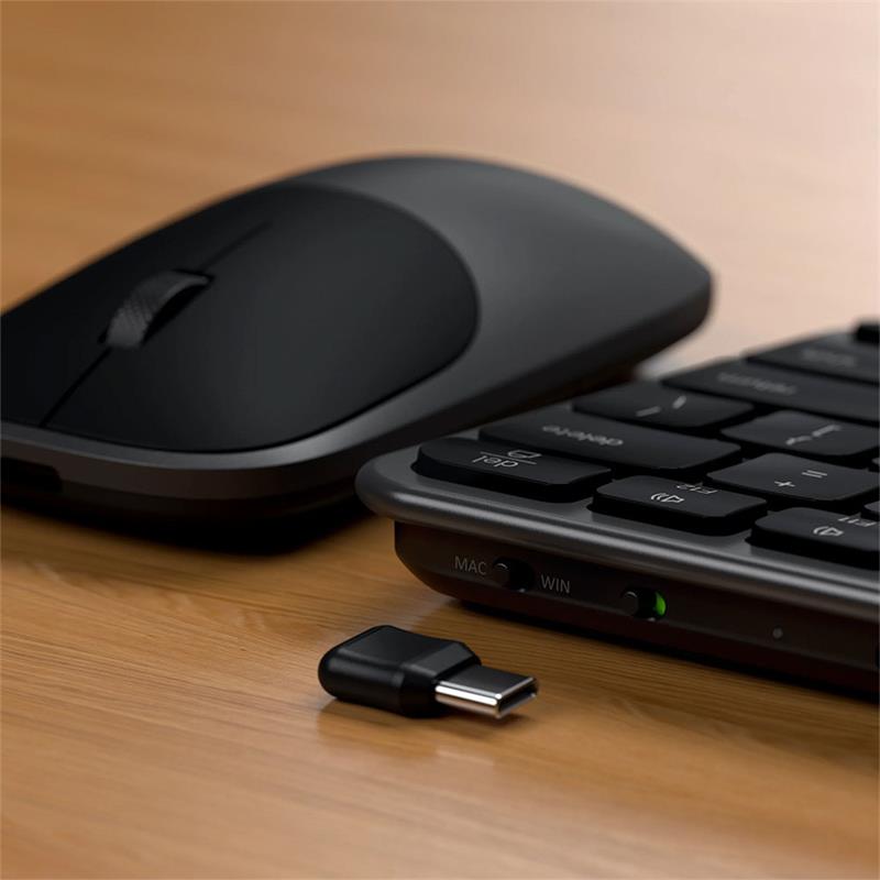 Satechi klávesnica + myš Slim CEX1 Wireless Combo - Space Black 