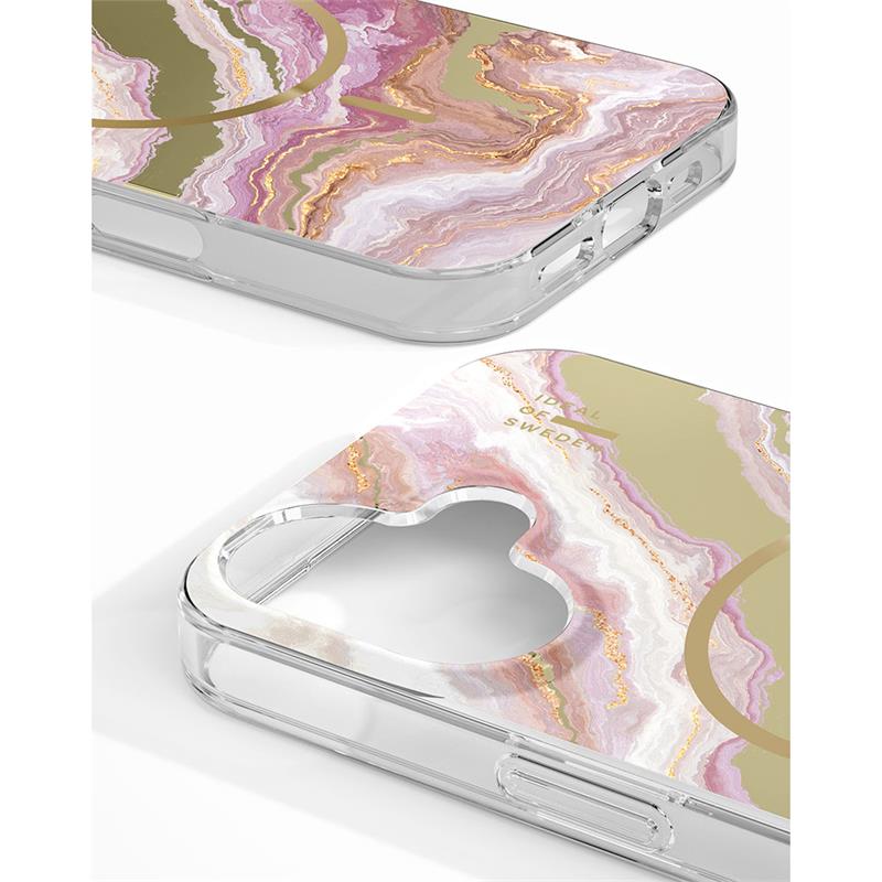 iDeal Fashion Mirror Case MagSafe iPhone 16 Agate Halo 