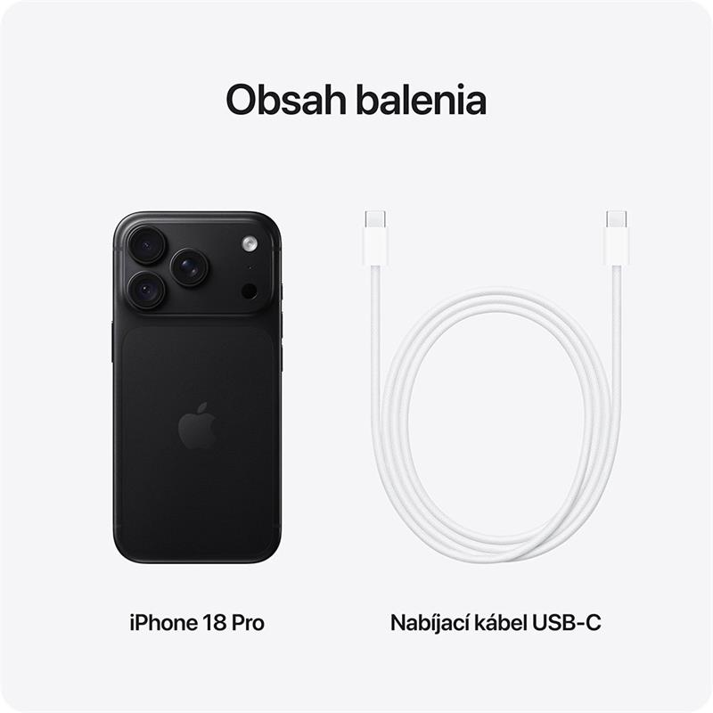 iPhone 18 Pro 512GB Black 