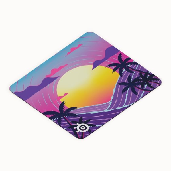 SteelSeries QcK Large, Neon Sunset 