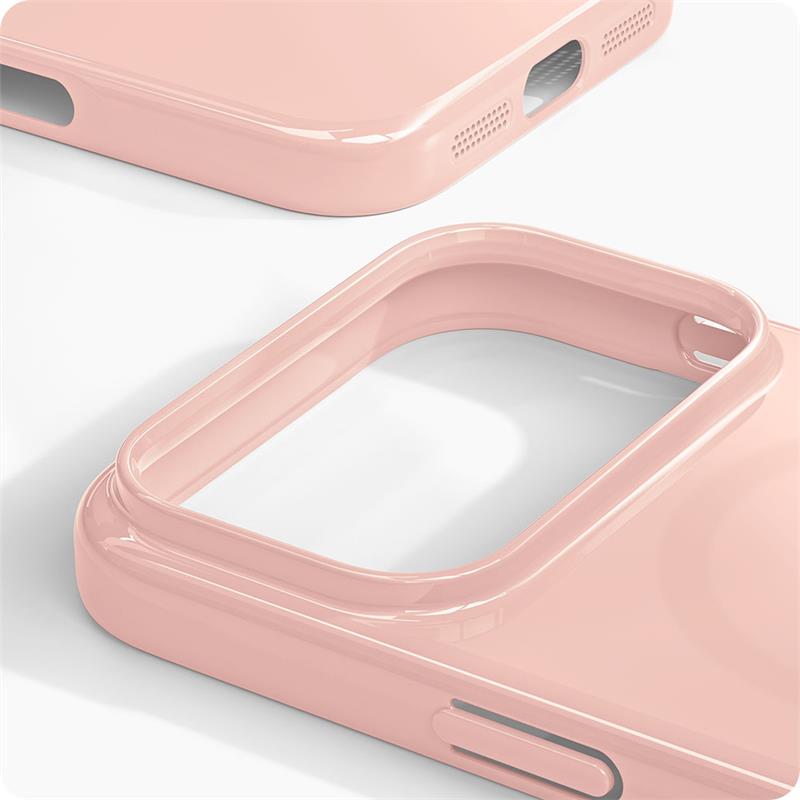iDeal Slim Case MagSafe iPhone 17 Pro Glossy Blush Pink *Poškodený obal* 