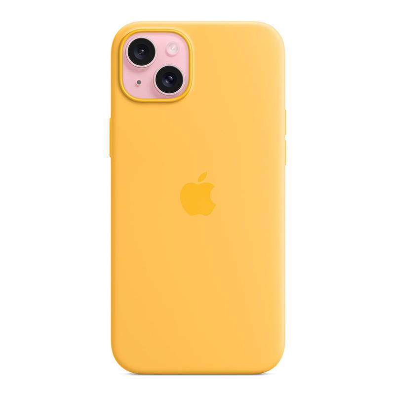 iPhone 15 Plus Silicone Case with MagSafe - Sunshine *Poškodený obal* 