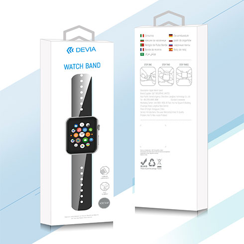 Devia Apple Watch Deluxe Series Sport Band 40/41mm - Midnight Blue