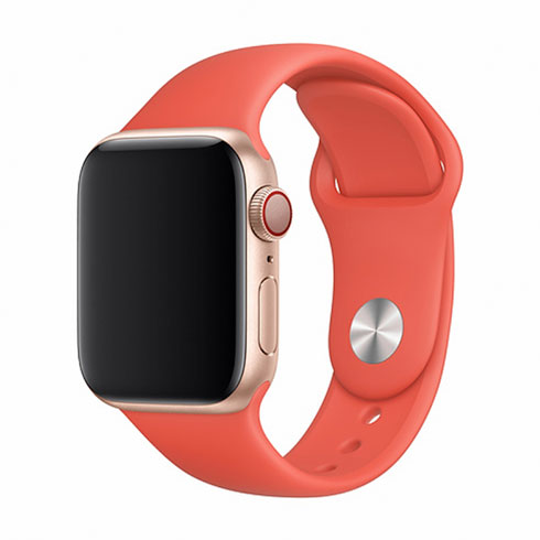 Devia remienok Apple Watch Deluxe Series Sport Band 40/41/42mm - Nectarine 