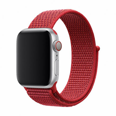 Devia Apple Watch Deluxe Series Sport3 Band 40/41/42mm - Red 