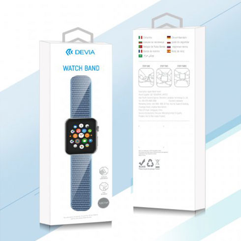 Devia Apple Watch Deluxe Series Sport3 Band 40/41/42mm - Hibiscus 