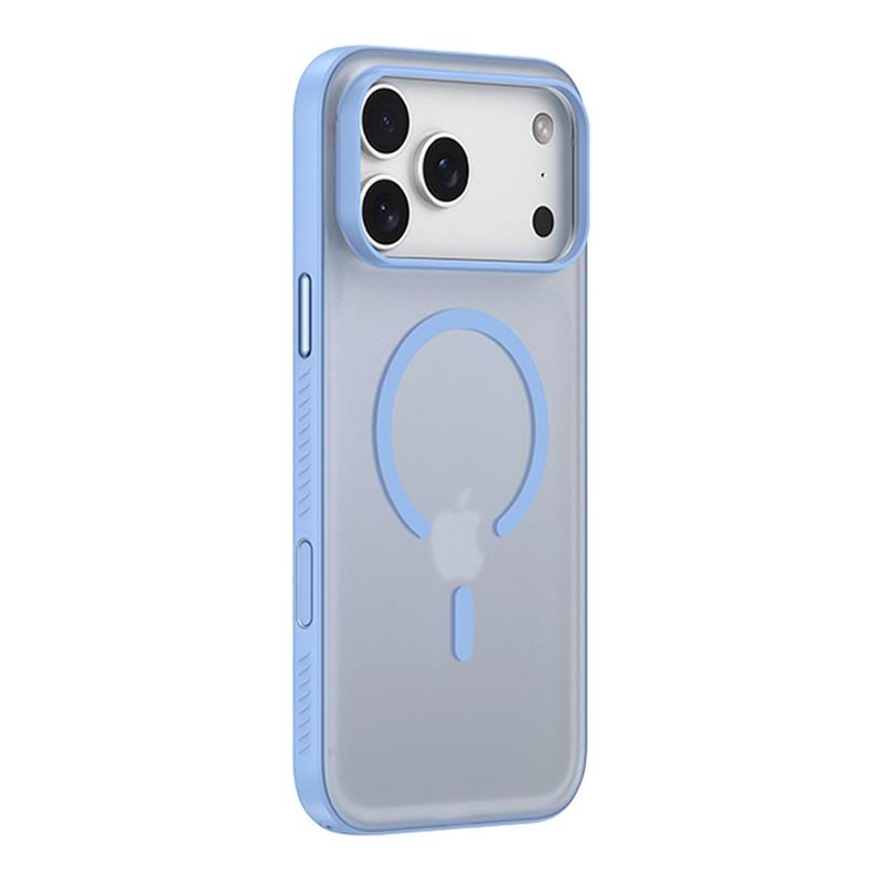 Devia kryt Light Ripple Skin-Friendly Magnetic Case pre iPhone 18 Pro Max - Blue 