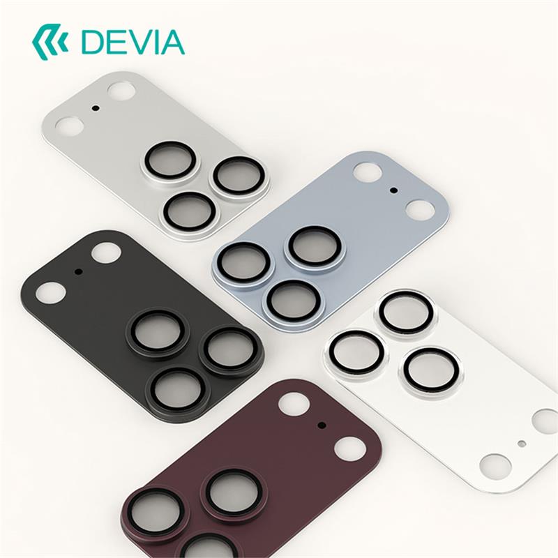 Devia Armour Series Anti-Reflection Lens Protector pre iPhone 18 Pro - Dark Cherry 