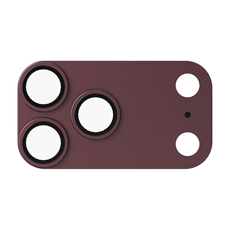Devia Armour Series Anti-Reflection Lens Protector pre iPhone 18 Pro Max - Dark Cherry 