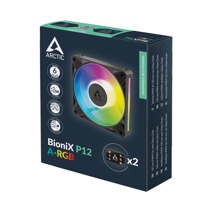 Arctic ventilátor BioniX P12 A-RGB 