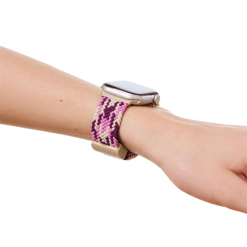 iDeal Soft Braid Watch Band 38/40/41/42 Cherry Crush 