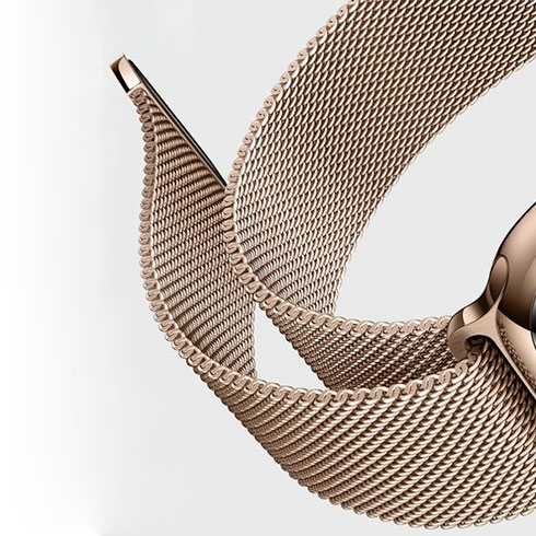 Devia Apple Watch Elegant Series Milanese Loop 40/41/42mm - Silver 