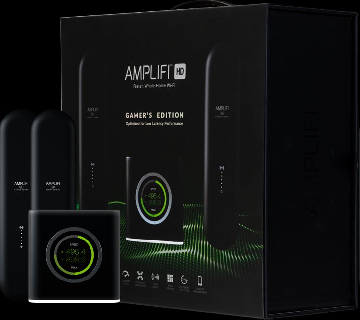 Ubiquiti AmpliFi Gaming Home Wi-Fi System  (router s 2x MESH opakovačom) 
