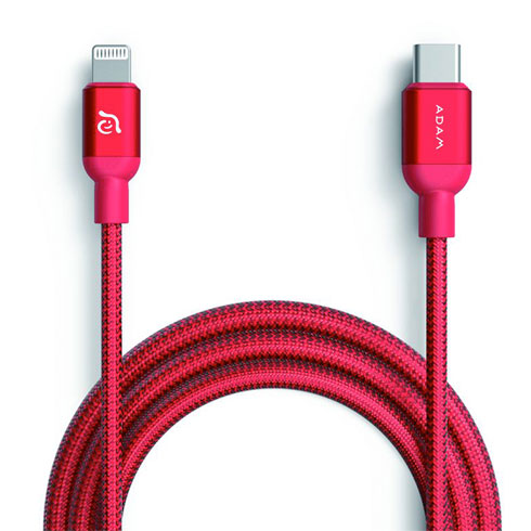 Adam Elements kábel Peak II C200B USB-C to Lightning 2m - Red