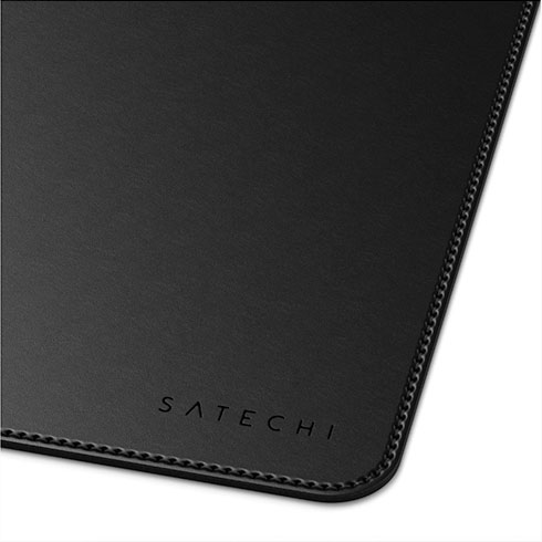 Satechi Eco Leather Desk Mat Black 