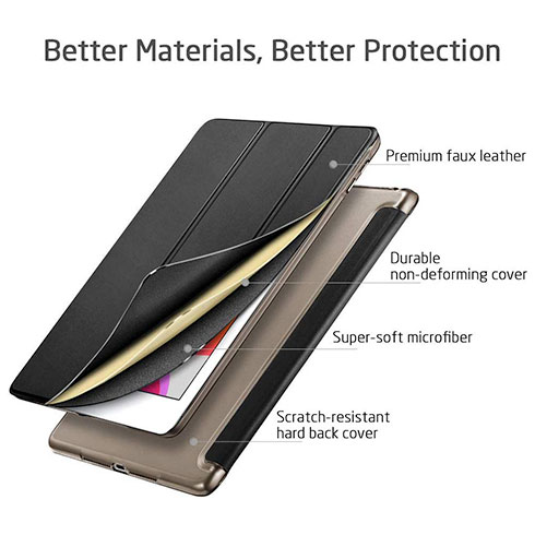 ESR puzdro Color Edition Case pre iPad 10.2" 2019/2020/2021 - Black 