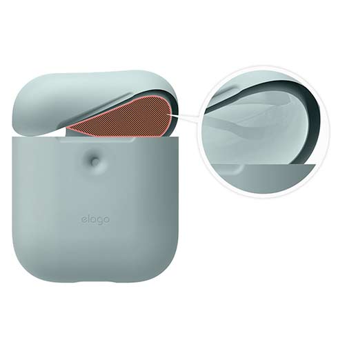 Elago Airpods 2 Silicone Case - Baby Mint 