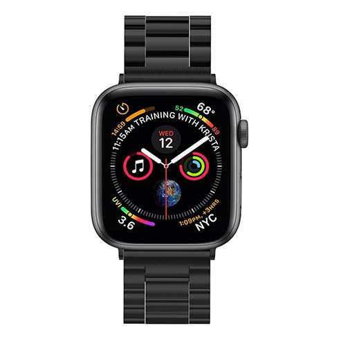 Spigen remienok Modern Fit pre Apple Watch 42/44/45mm - Black 