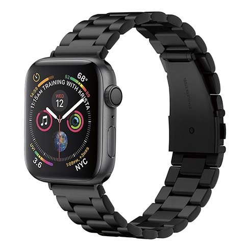 Spigen remienok Modern Fit pre Apple Watch 42/44/45mm - Black 