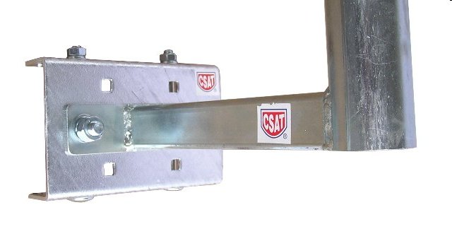 CSAT   STR105P - montážna deska pre konzole na stožiar/trubku 42-300mm  