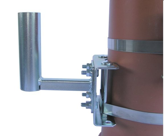 CSAT   STR105P - montážna deska pre konzole na stožiar/trubku 42-300mm  