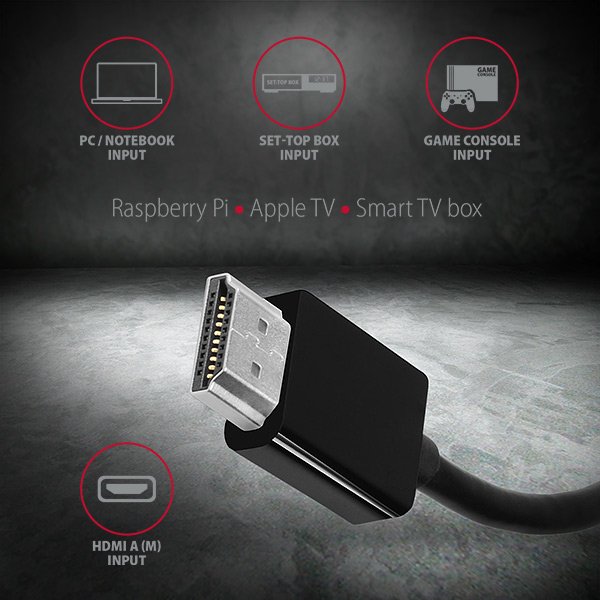 AXAGON RVH-VGAN, HDMI -> VGA redukcia / adaptér, FullHD, audio výstup, micro USB nap. konektor 