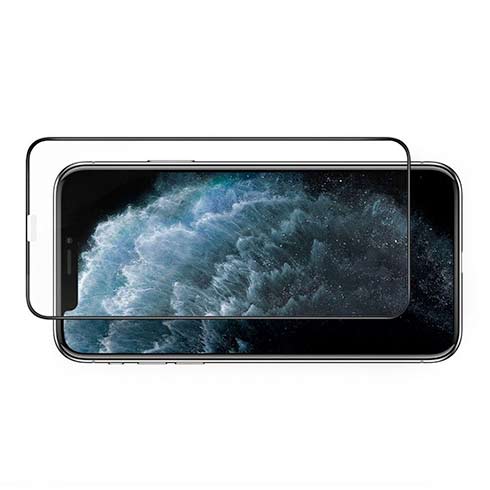 Spigen ochranné sklo GLAS.tR AlignMaster pre iPhone 11 Pro/XS - Black Frame 