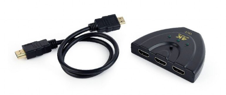 Cablexpert HDMI switch 3:1  -> 3x vstup  1x výstup 