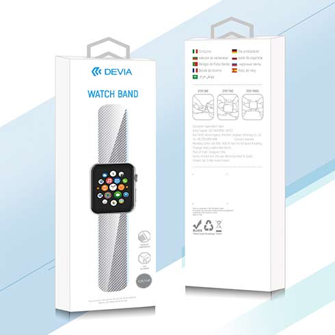 Devia Apple Watch Elegant Series Milanese Loop 40/41/42mm - Rose Gold 