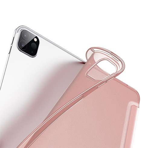 ESR puzdro Silicon Rebound Case pre iPad Pro 11" 2020 - Rose Gold 