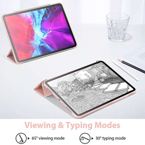 ESR puzdro Silicon Rebound Case pre iPad Pro 11" 2020 - Rose Gold 