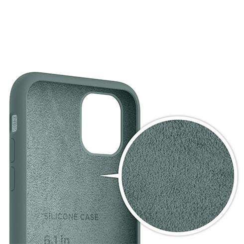 Elago kryt Silicone Case pre iPhone 11 - Midnight Green 