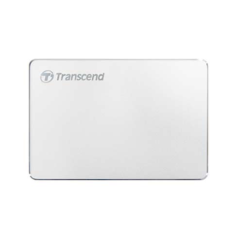 Transcend ext. HDD 2TB StoreJet 25C3N USB 3.1 - Silver Aluminium