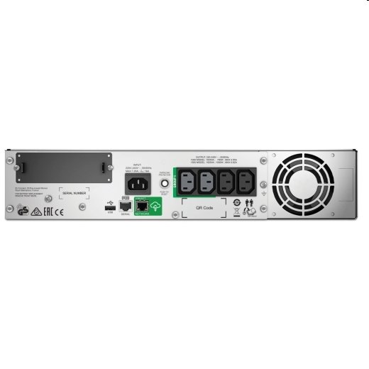 APC Smart-UPS 1500VA-1000W LCD RM 2U 230V with Network Card 