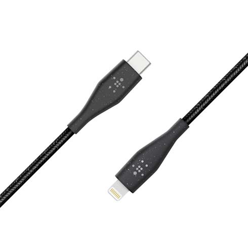 Belkin kábel Boost Charge DuraTek USB-C to Lightning 1.2m - Black 