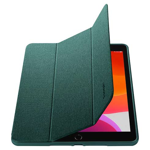 Spigen puzdro Urban Fit pre iPad 10.2" 2019/2020/2021 – Midnight Green 