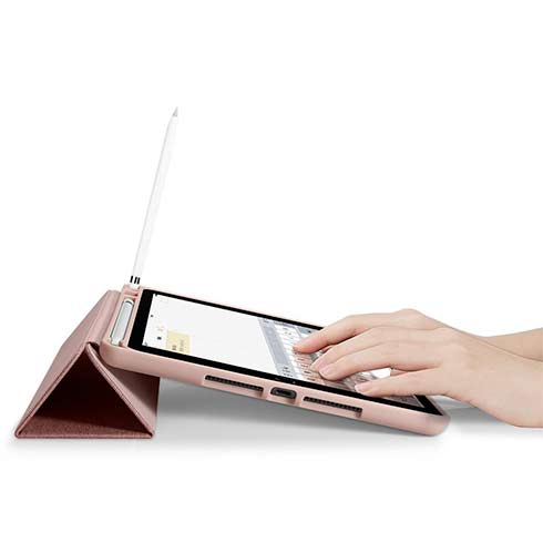 Spigen puzdro Urban Fit pre iPad Pro 11" 2020/2021 – Rose Gold 