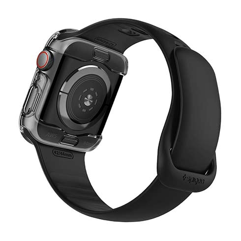 Spigen kryt Ultra Hybrid pre Apple Watch 4/5/6/SE/SE 2 44mm - Crystal Clear 