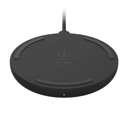 BELKIN 10W bezdrôtová nabíjačka so zdrojom a káblom, čierna 