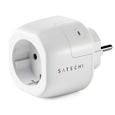 Satechi Smart Outlet works with Apple Home - White