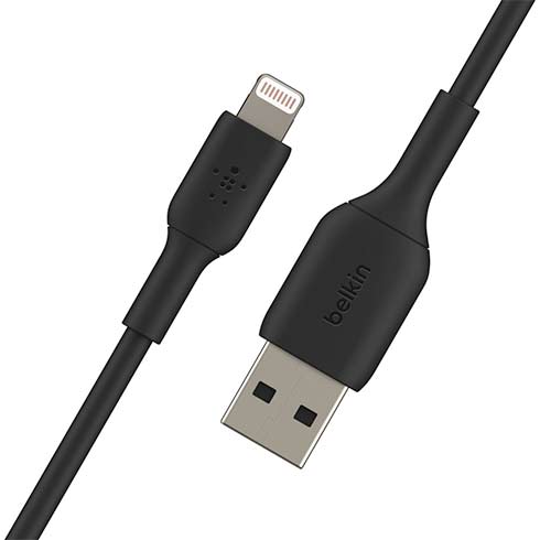 Belkin kábel Boost Charge USB to Lightning 15cm - Black 