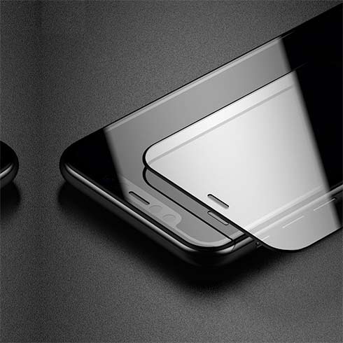 Devia ochranné sklo Van Entire View pre iPhone 11/XR - Black Frame 