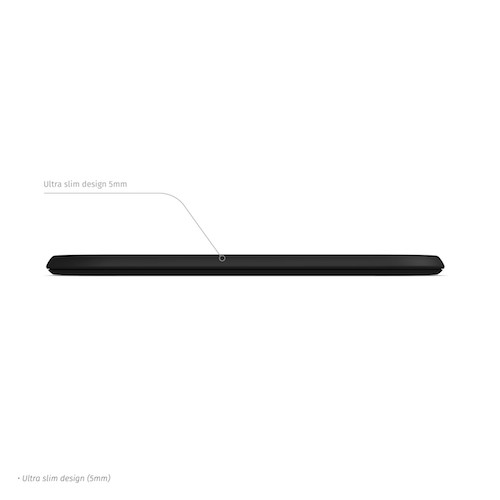 ZENS Single Wireless Charger 10W Slim-line - Black  