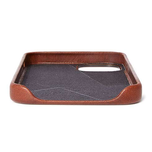 Decoded kryt Leather Backcover pre iPhone 12 mini - Brown 
