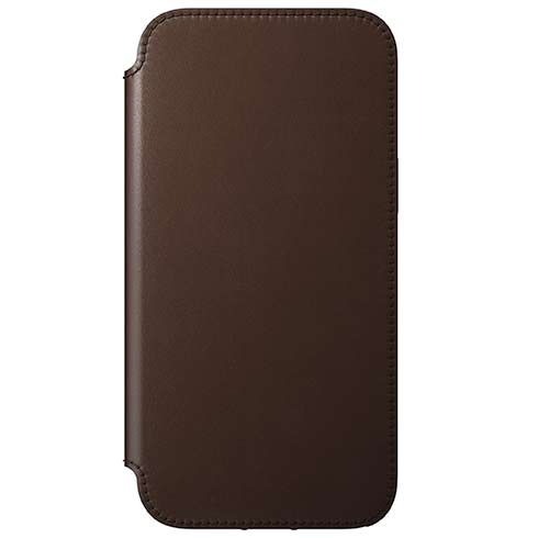 Nomad puzdro Rugged Folio pre iPhone 12 Pro Max - Rustic Brown 