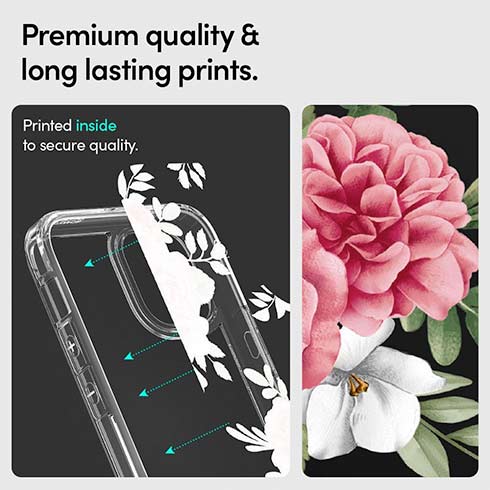 Spigen kryt Cecile pre iPhone 12 mini - Pink Floral 