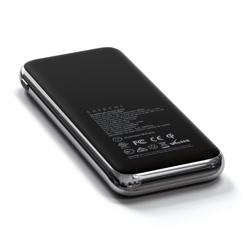 Satechi Quatro Wireless Power Bank 10.000 mAh - Space Grey 