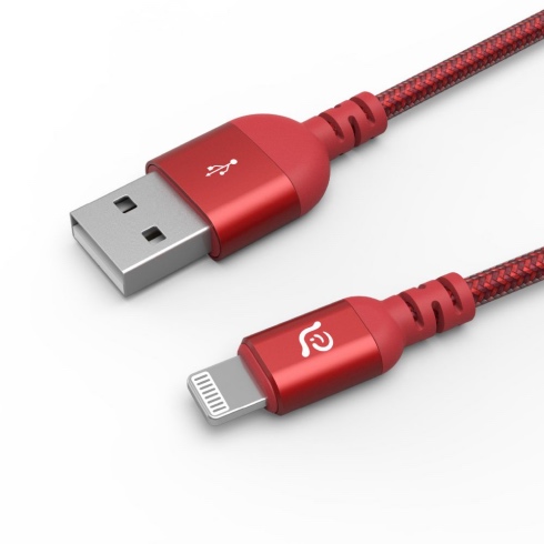 Adam Elements kábel PeAk III 200B Lightning to USB 2m - Red