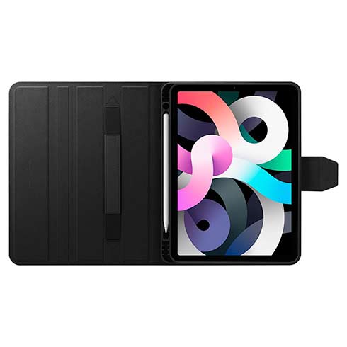 Spigen puzdro Liquid Air Folio Case pre iPad Air 11" M1/M2/M3 – Black 