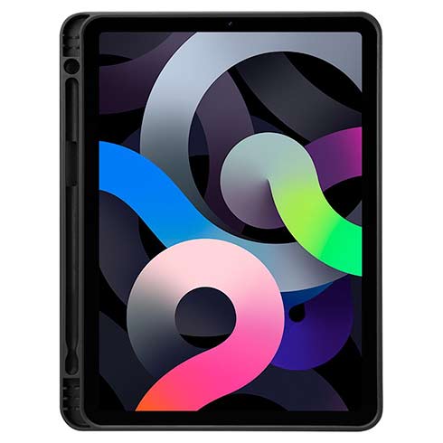 Spigen puzdro Liquid Air Folio Case pre iPad Air 11" M1/M2/M3 – Black 